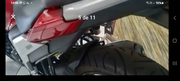 Fazer FZ 25 vermelha 250 novinha