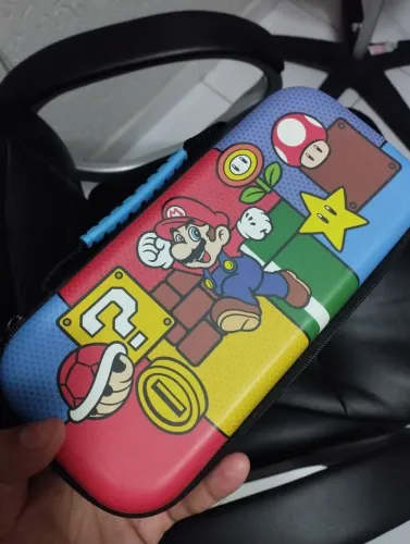 Case Estojo para Nintendo Switch Oled do Super Mario