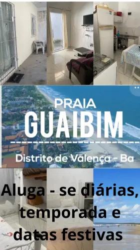 Praia de Guaibim Valença - BA Diárias, temporadas, datas festivas