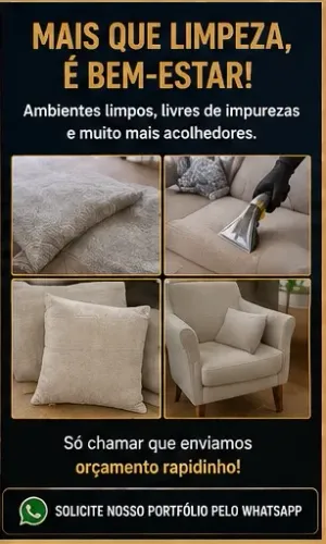 Higienização Rápida, Eficiente e Sem Bagunça