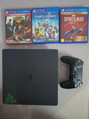 PS4 1T e jogos