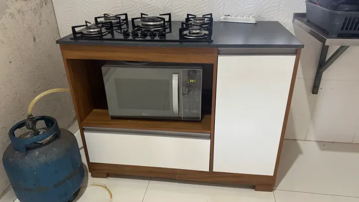 ARMÁRIO PARA COOKTOP 5 BOCAS