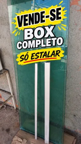 Box de banheiro 1.88x1.20 usado excelente