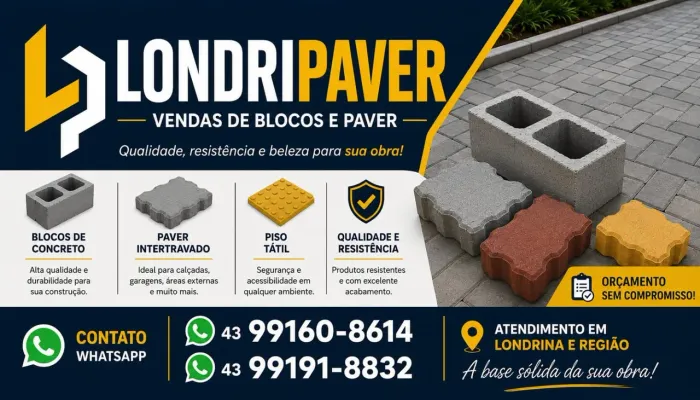 vendas blocos e paver