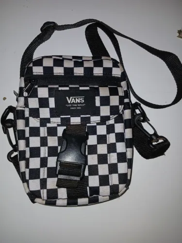 Bolsinha da vans "bag" transversal quadriculada