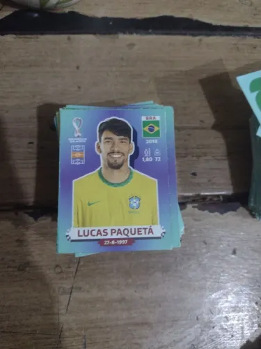 Figurinhas da copa 2022 206 unidades