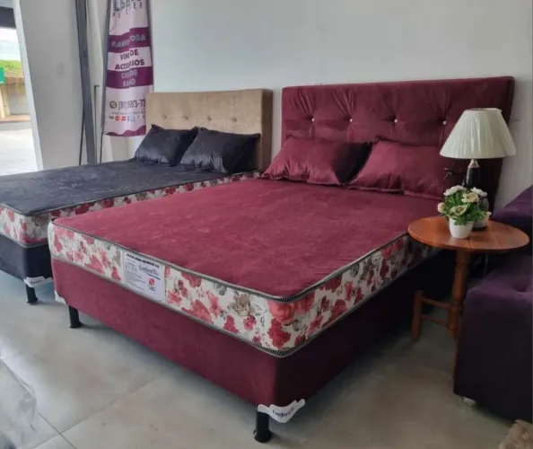 Cama Box Casal Pra Zerar o Estoque adquira a sua. Entrega grátis