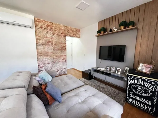 VICTORIA PARQUE | Apartamento com 2 quartos (1 suíte), sacada com churrasqueira e 1 vaga p