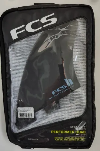 Quilhas FCS Performer Keel QUAD (4 quilhas)