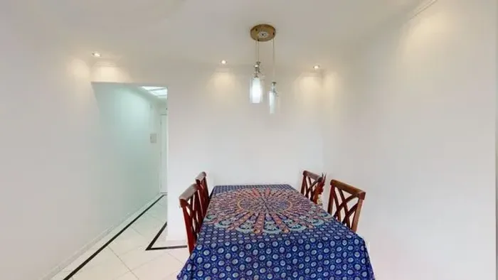 Luminária pendente triplo cilindro