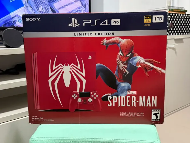 PlayStation 4 Pro Edição Spider Man 