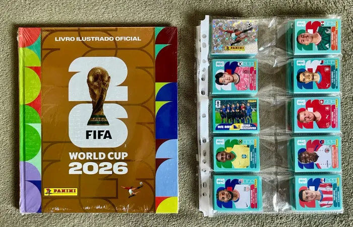 Álbum de Figurinhas Copa do Mundo 2026 Panini Completo
