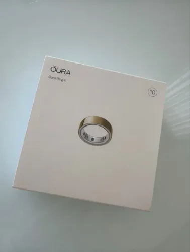 Oura Ring 4 Dourado Novo Tamanho 10