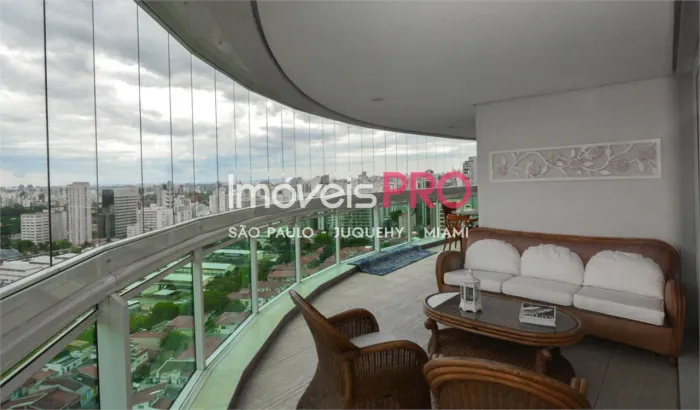 Apartamento Alto Padrão a venda no Paraíso, 4 dormitórios e varanda gourmet com vista para