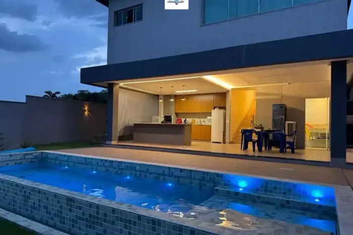 Casa de Alto Padrão Mobiliada em Condomínio Fechado - Vale Verde, Goiânia/GO