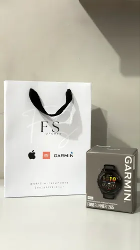 Garmin Forreruner 265 relógio Novo