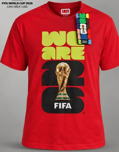 Camiseta Oficial Fifa World CUP 2026 - XL /GG