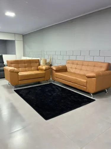 Sofá caramelo lindo!
