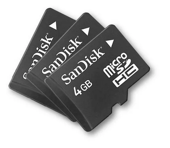 Cartão de memoria micro sd sandisk 4GB original