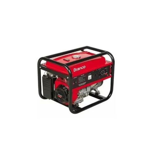 Gerador À Gasolina B4t 8000e Partida Elétrica Branco