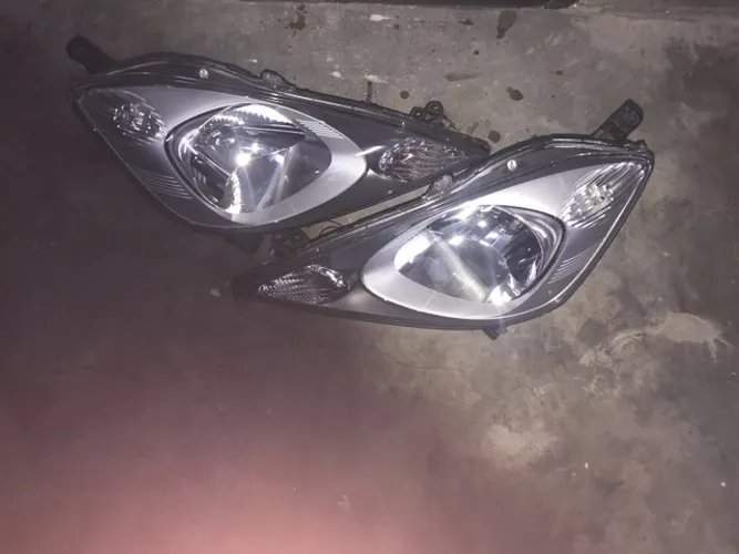 Par farol Honda fit 12/14 cromado original
