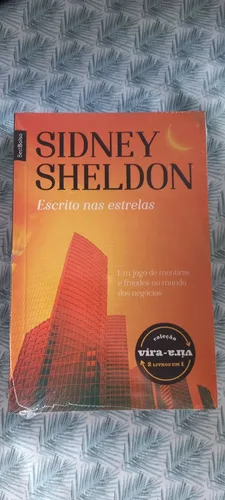 Livro Sidney Sheldon edição Vira-Vira