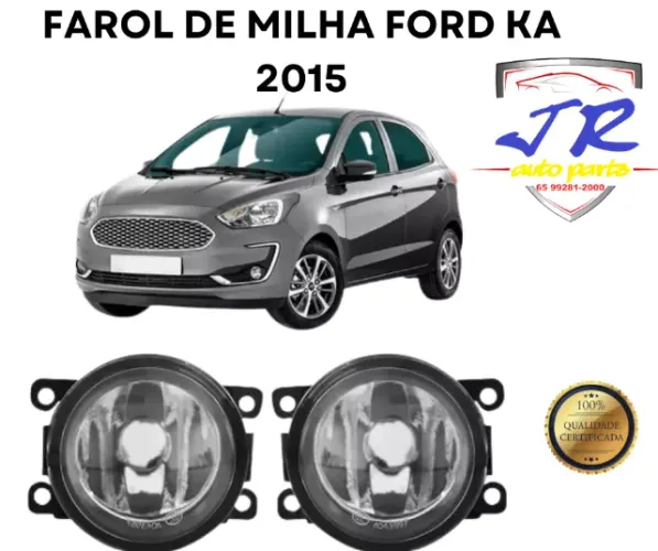 Par Farol de milha Ford ka 2015