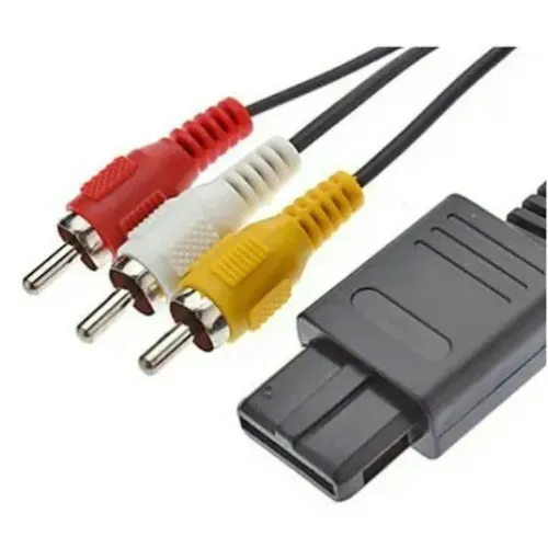 Cabo AV RCA Super Nintendo Tipo Snes Áudio Vídeo