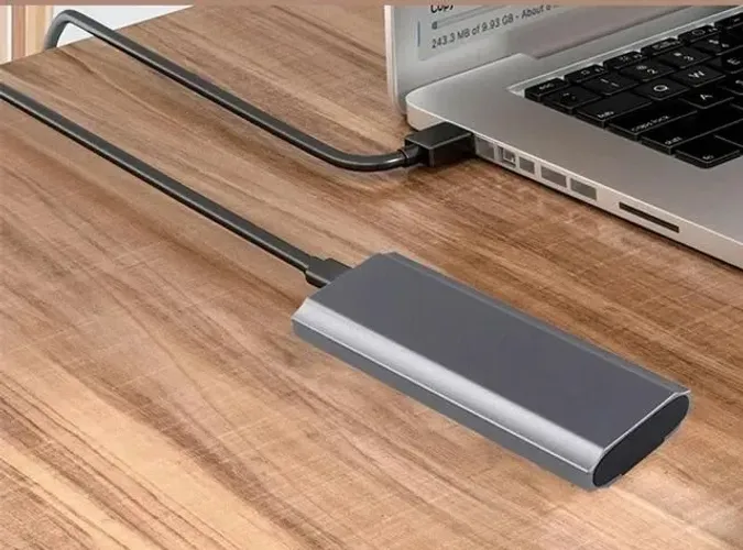 Case NVMe M2 SSD Tipo C, USB 3.1
