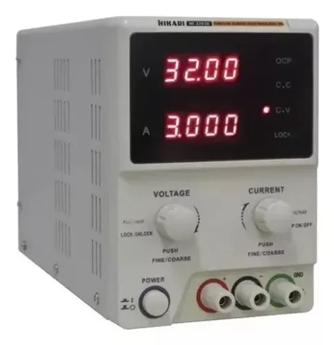 Fonte De Bancada E Alimentação Ajustável Hikari Hf-3203s