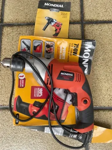 Furadeira De Impacto Mondial Ffi-05 1/2 750W - 127V