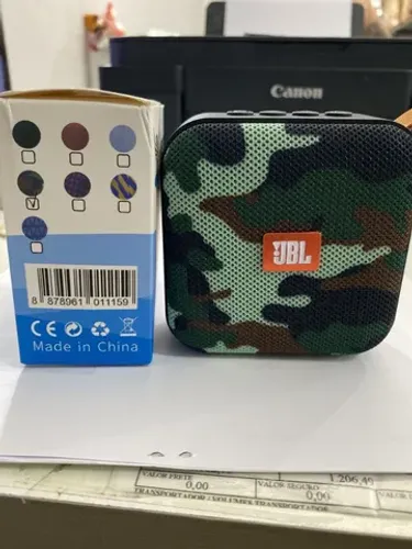 Caixa de Som Bluetooth Portátil Recarregável Novo (Garantia)