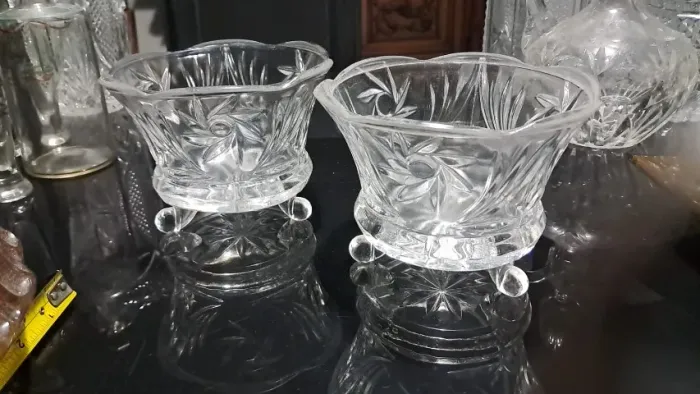 Vasos pequenos cristal