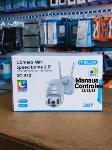 Câmera Mini Speed Dome 2.5 Infravermelho com luz quente 