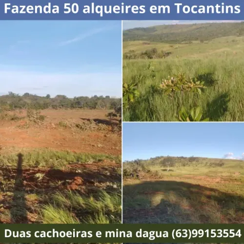 Fazenda, Terra, Lavoura, Platanção em Tocantins  Porto Nacional, Agua, Rio, Corgo, Lago