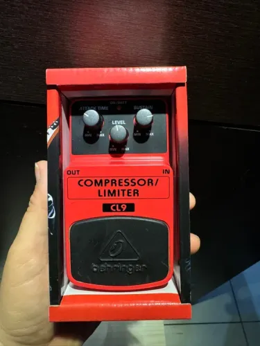 Pedal Behringer compressor Limiter cl9