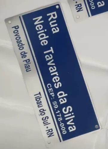 Placas de Ruas e Avenidas