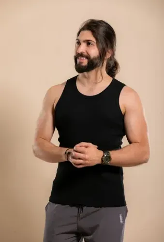 Regatas masculinas canelada tamanho G e GG 