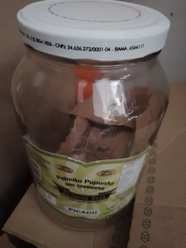Vidro de palmitos 3kg 