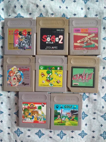 jogos originais japoneses para game boy clássico - favor ler anúncio