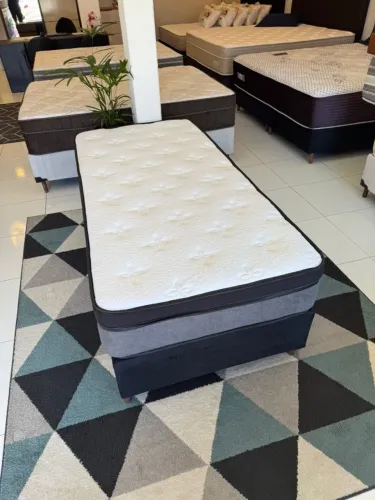 Colchão de Solteiro TOP COM BASE - Entrego!
