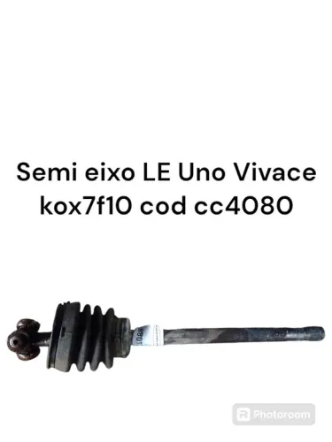 Semi eixo LE fiat uno vivace 