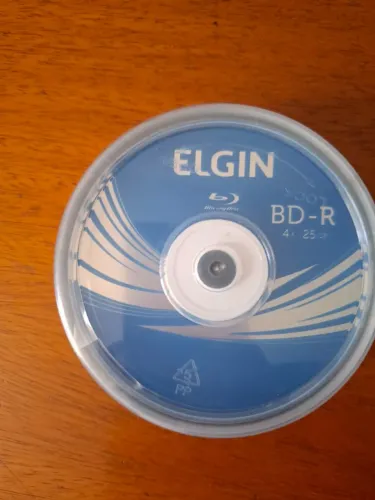 Elgin BlueRay DVD Virgem Kit 25 unidades 4x25 GB