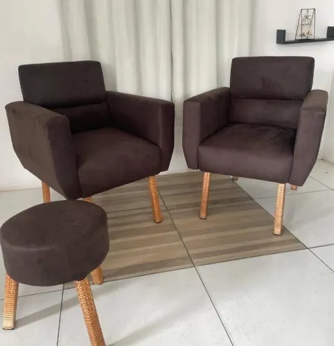 Kit poltrona 3 peças 