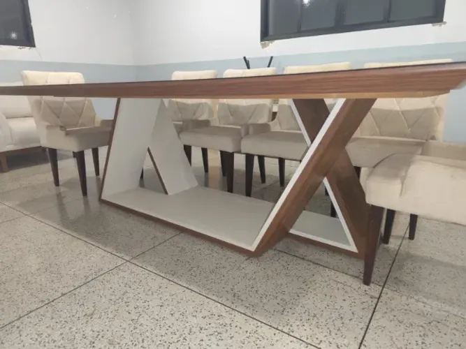 Mesa de jantar 8 lugares