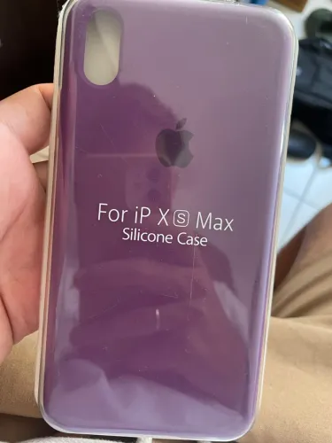 Capa de Silicone para iPhone XS Max