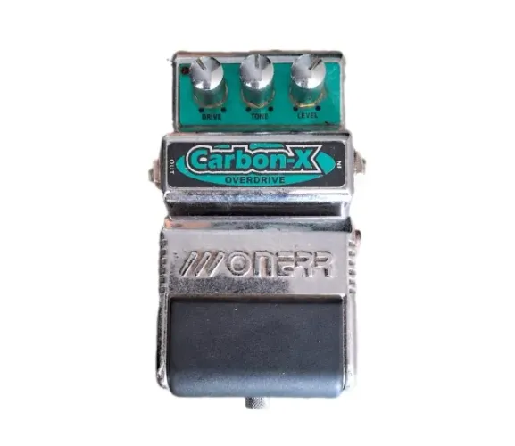 Pedal Overdrive Onerr Carbon-X Cromado (Envio imediato)