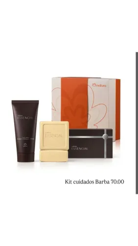Kit barba essencial 