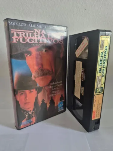 VHS Na Trilha Dos Fugitivos Legendado Original