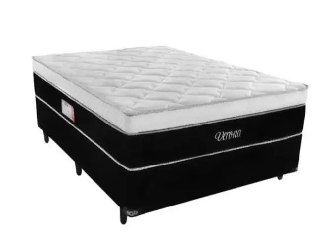 Cama Box Verona molas ensacadas 